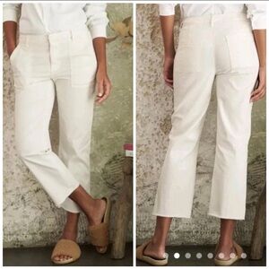 Frank & Eileen Cream Fabric Detail